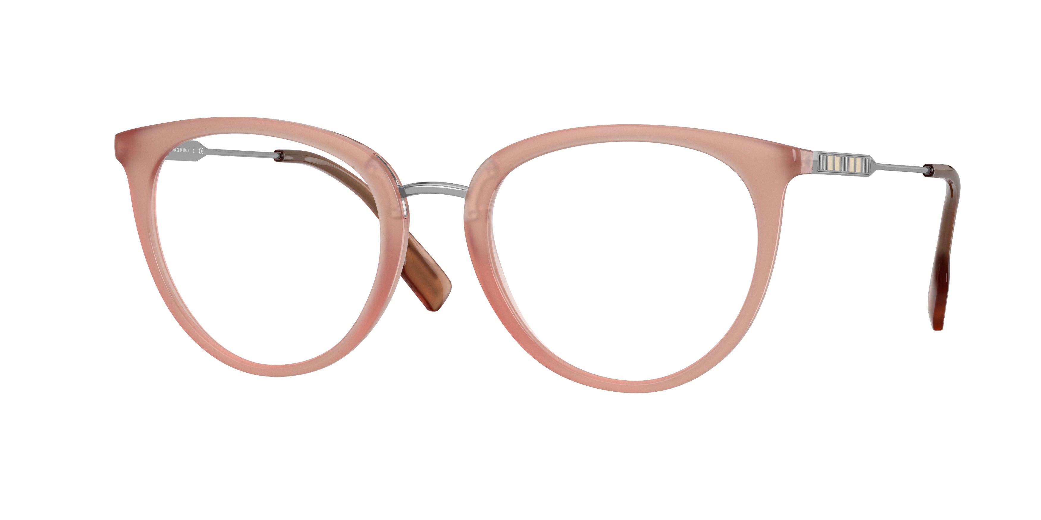 Burberry JULIA BE2331 Phantos Eyeglasses  3914-Opal Pink 52-140-20 - Color Map Pink