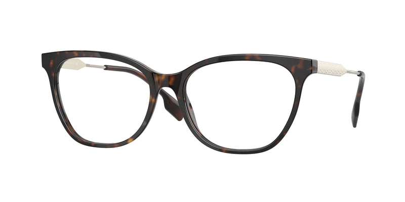 Burberry CHARLOTTE BE2333 Cat Eye Sunglasses  3002-Dark Havana 55-140-16 - Color Map Brown