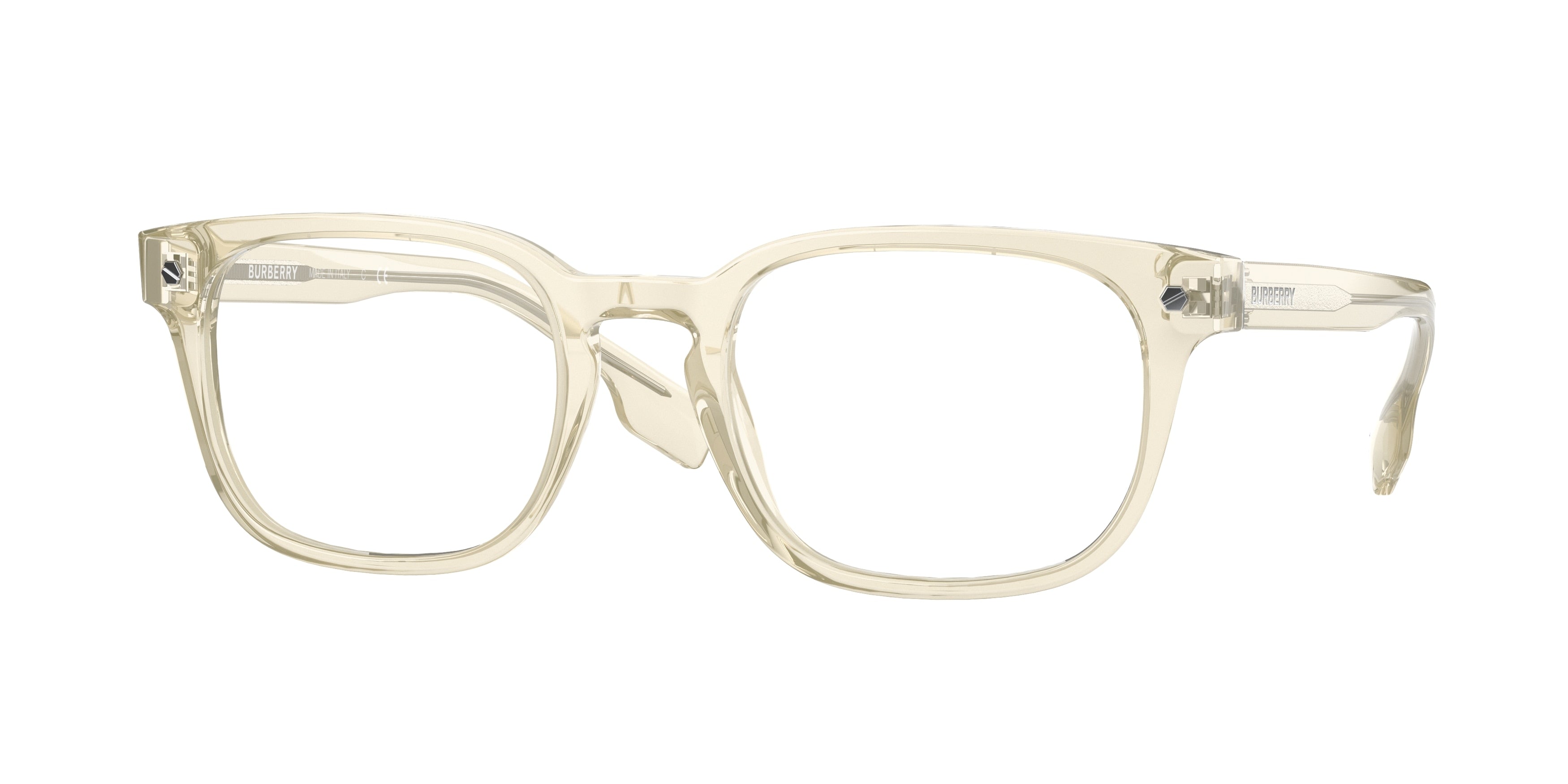 Burberry CARLYLE BE2335 Square Eyeglasses  3852-Yellow 51-145-21 - Color Map Yellow