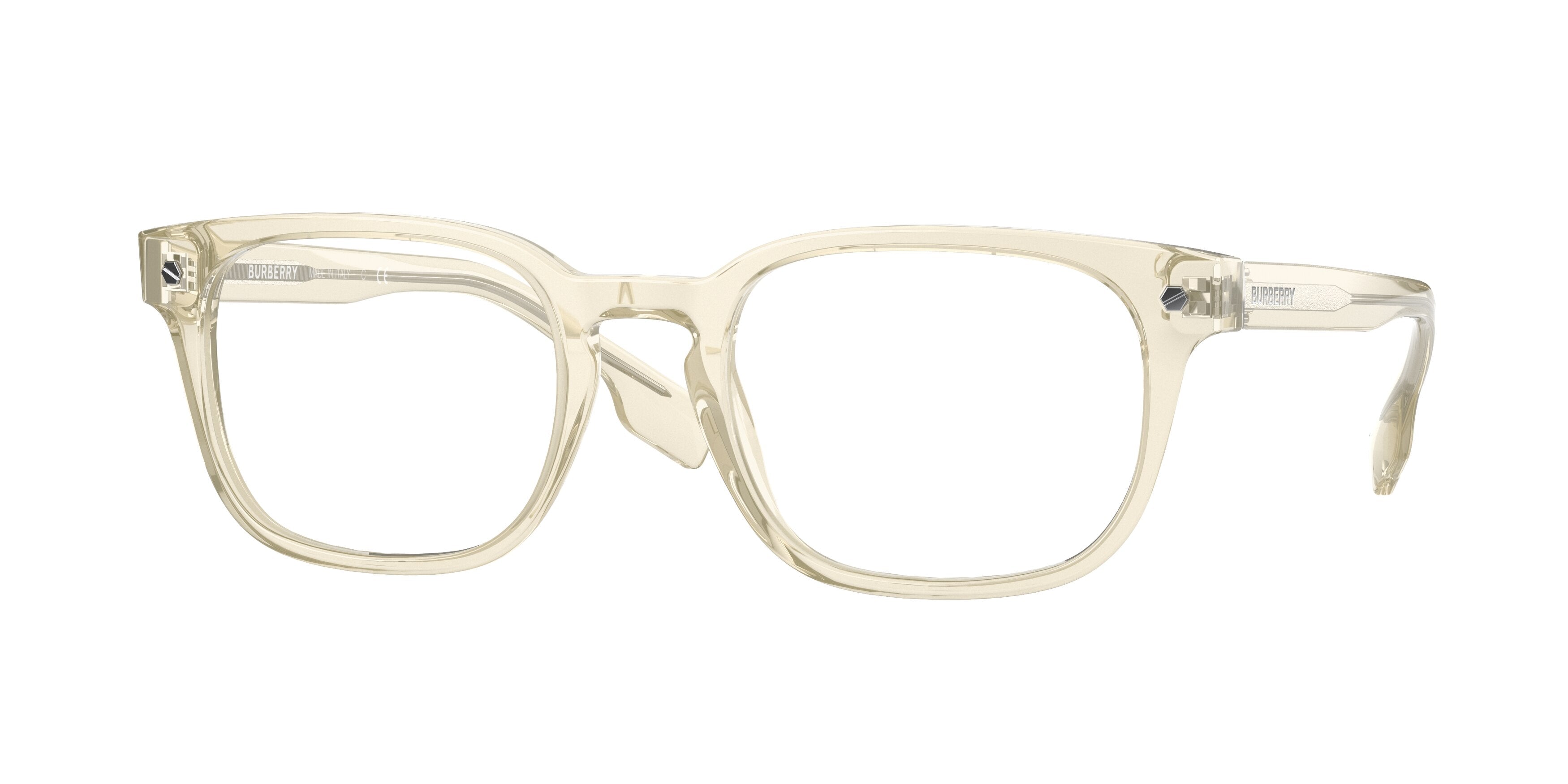 Burberry CARLYLE BE2335 Square Eyeglasses  3852-Yellow 51-145-21 - Color Map Yellow