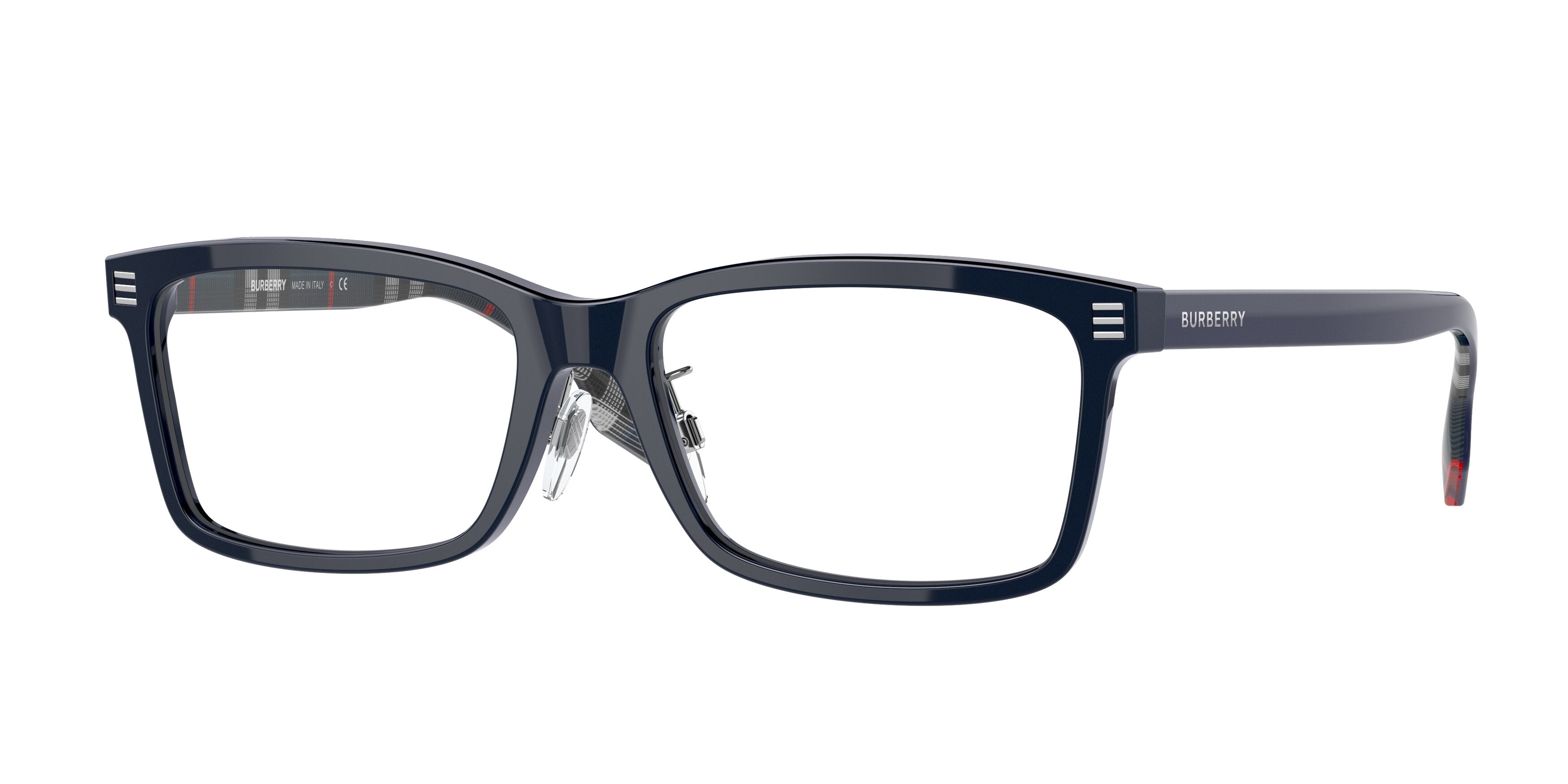 Burberry FOSTER BE2352F Rectangle Eyeglasses  3988-Blue 56-145-17 - Color Map Blue