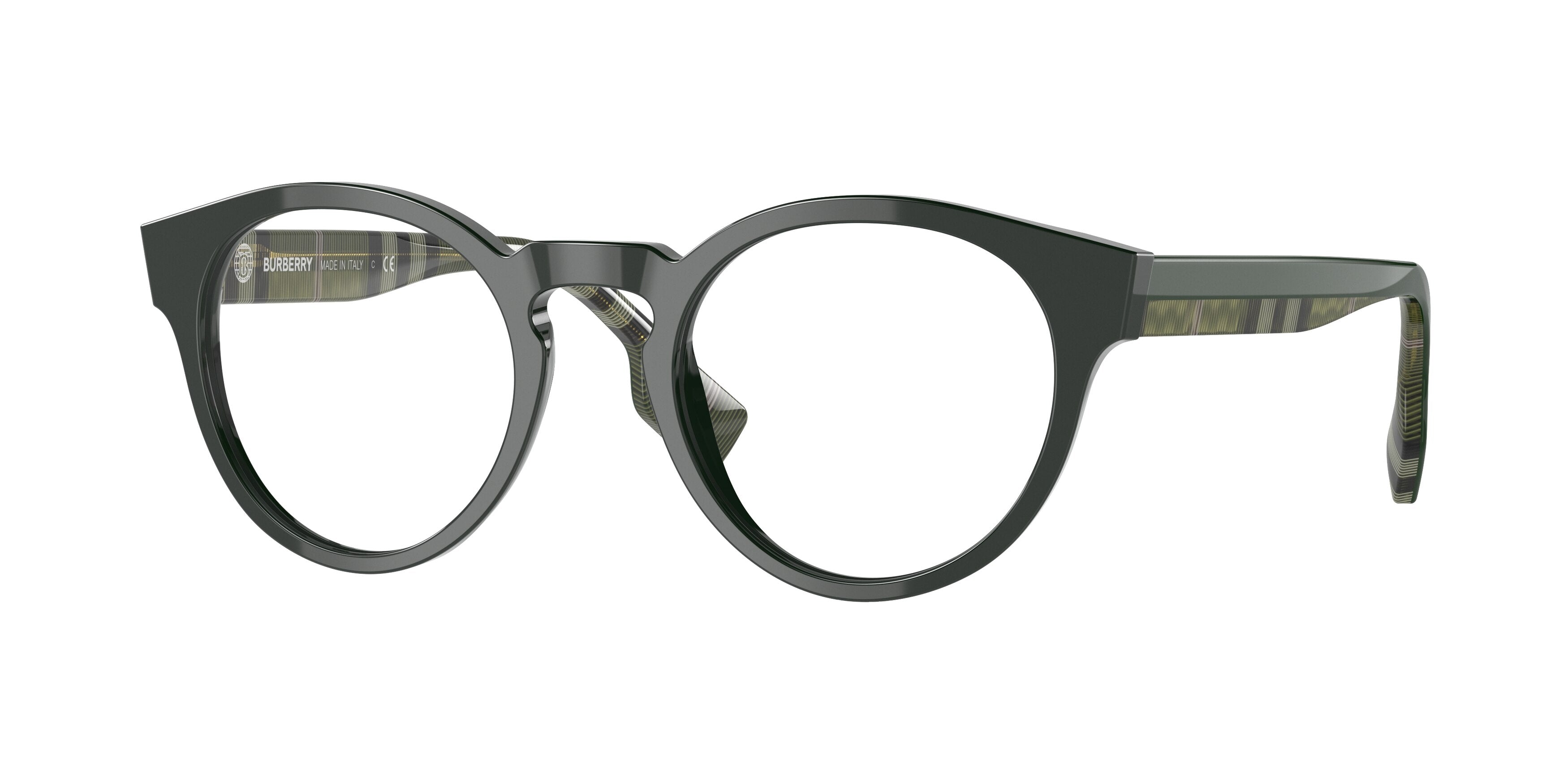 Burberry BE2354F Phantos Eyeglasses  3997-Green 51-145-21 - Color Map Green
