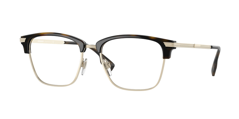 Burberry PEARCE BE2359 Square Eyeglasses  3002-Dark Havana 53-145-17 - Color Map Brown