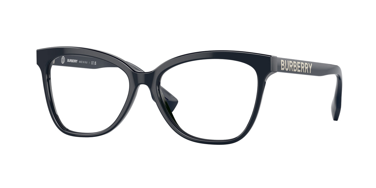 Burberry GRACE BE2364 Cat Eye Eyeglasses  3961-Blue 54-140-15 - Color Map Blue