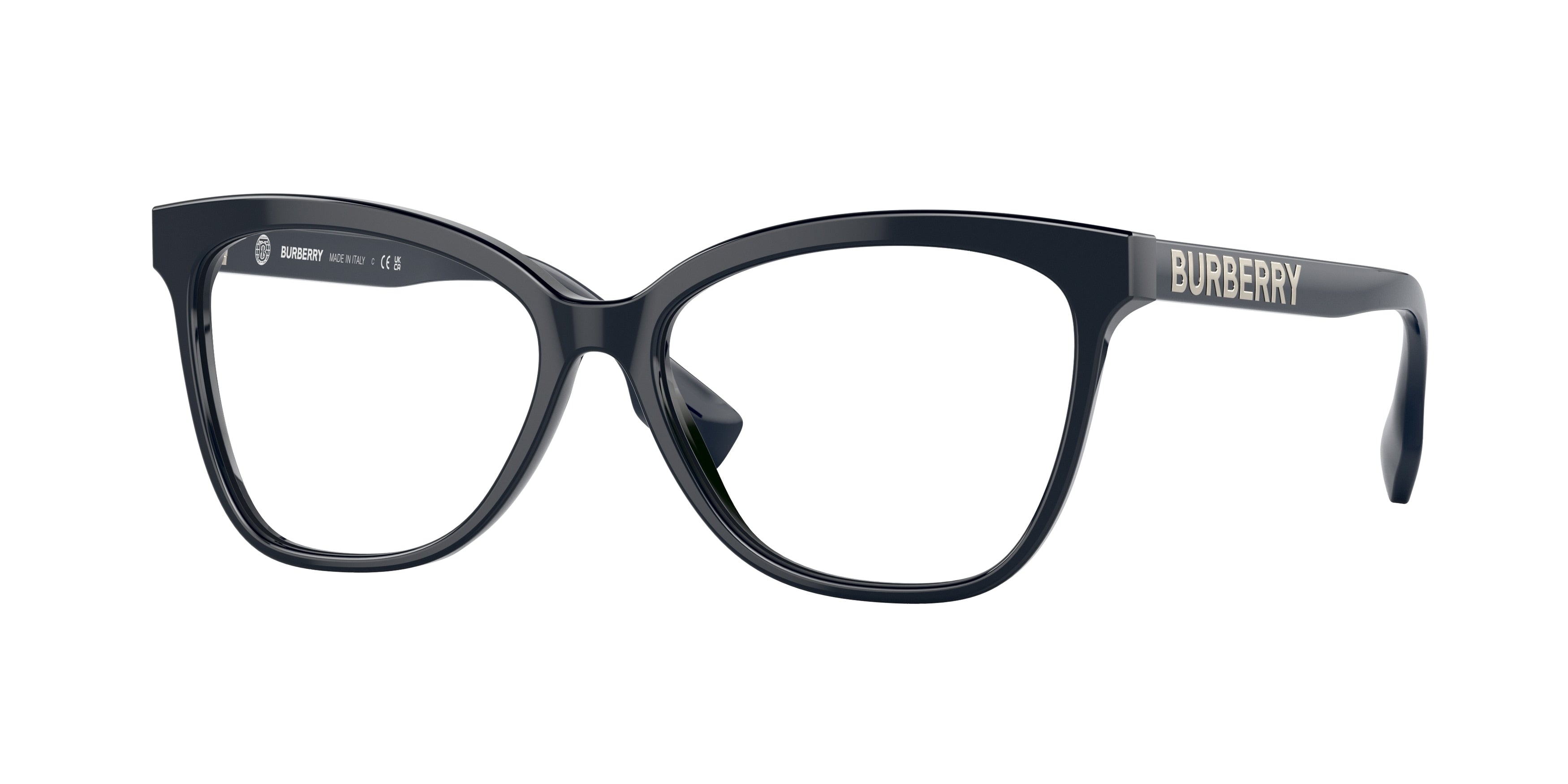 Burberry GRACE BE2364 Cat Eye Eyeglasses  3961-Blue 54-140-15 - Color Map Blue