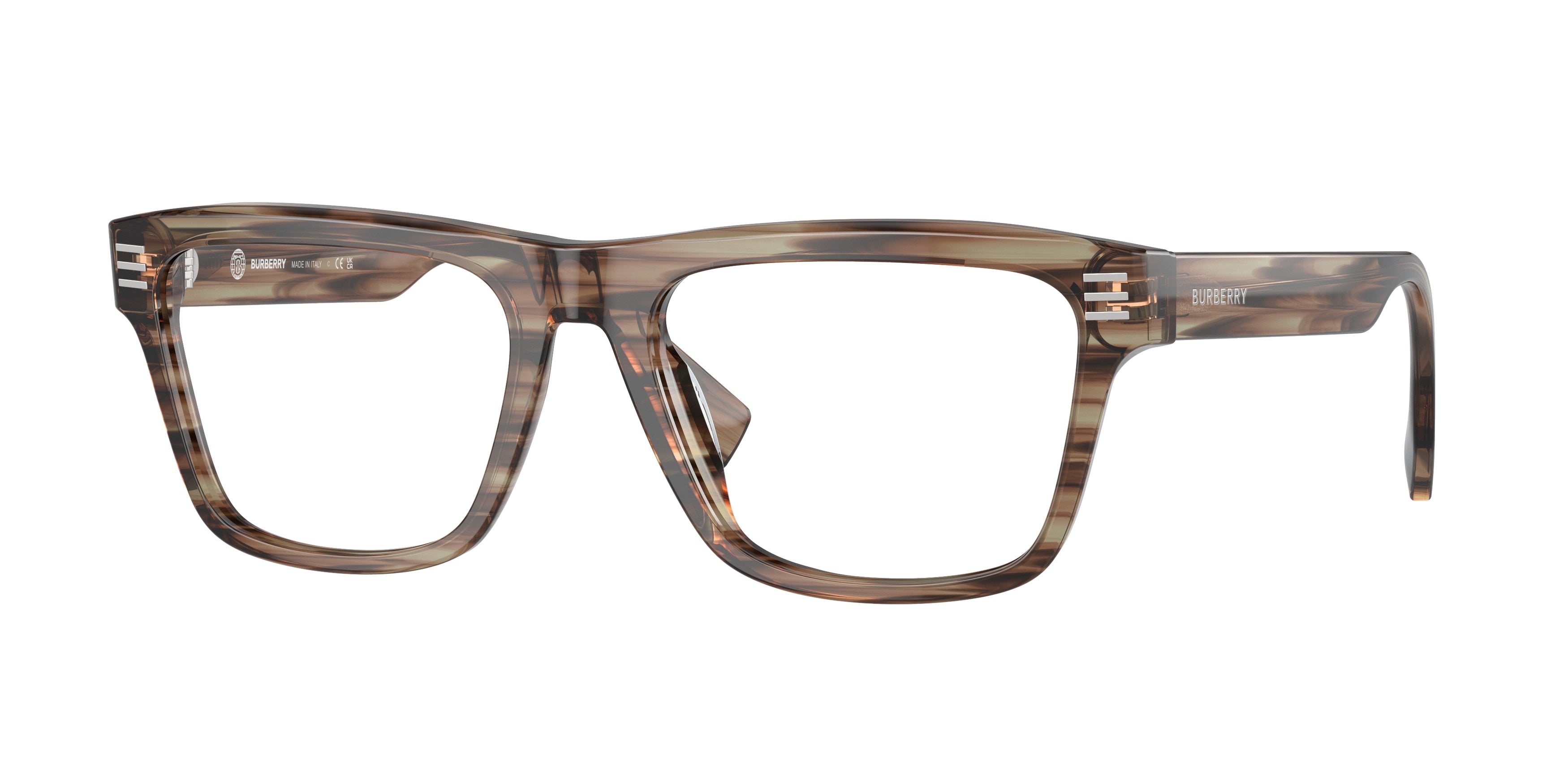 Burberry BE2387 Square Eyeglasses  4098-Green 55-150-18 - Color Map Green