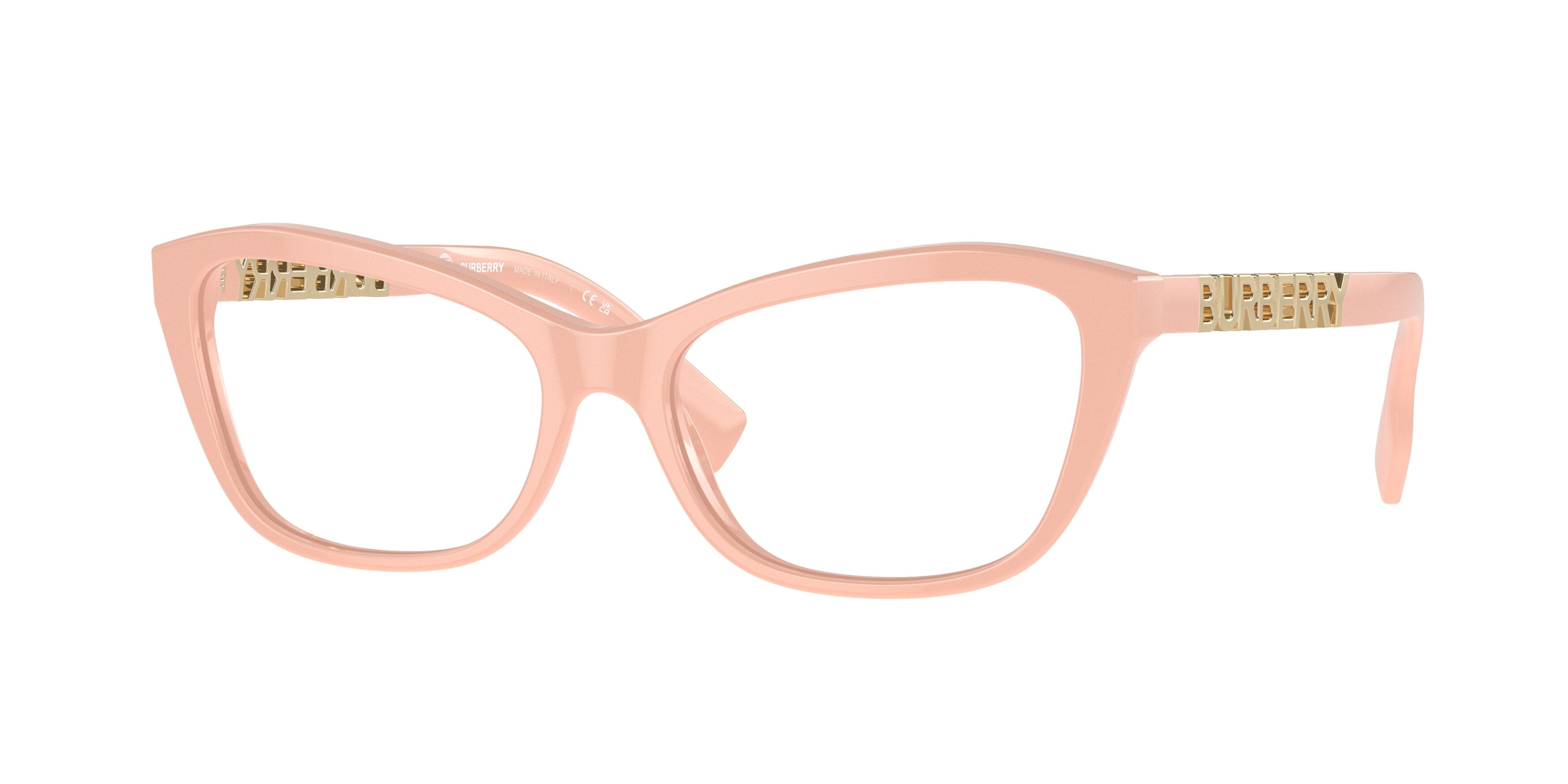 Burberry BE2392F Cat Eye Eyeglasses  4061-Pink 54-140-16 - Color Map Pink