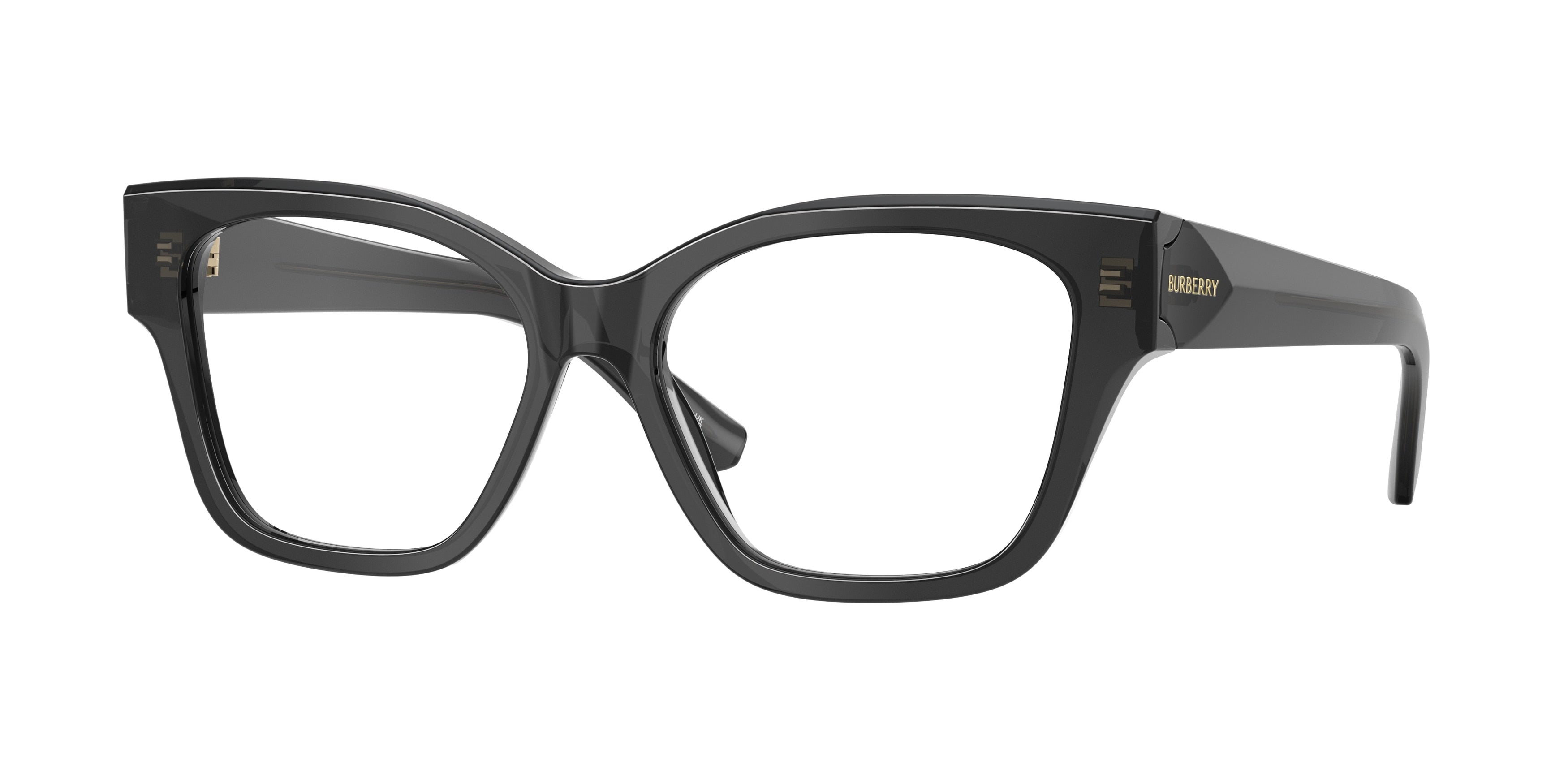 Burberry BE2420F Cat Eye Eyeglasses  4112-Grey 52-140-16 - Color Map Grey
