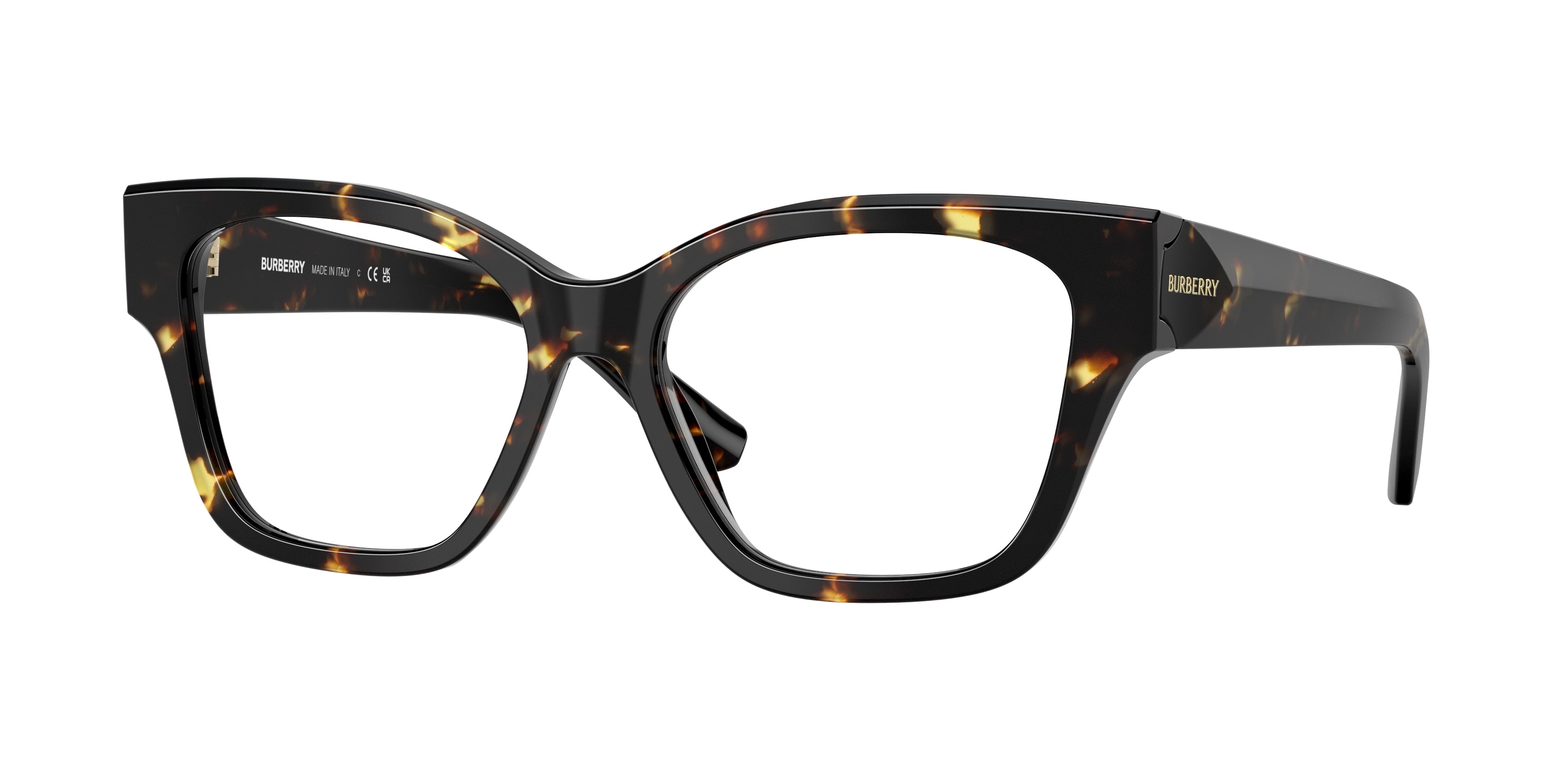 Burberry BE2420 Cat Eye Eyeglasses  4106-Yellow Havana 54-140-16 - Color Map Tortoise
