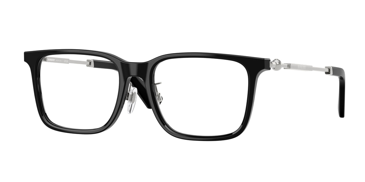Burberry BE2426D Square Eyeglasses  3001-Black 54-145-18 - Color Map Black