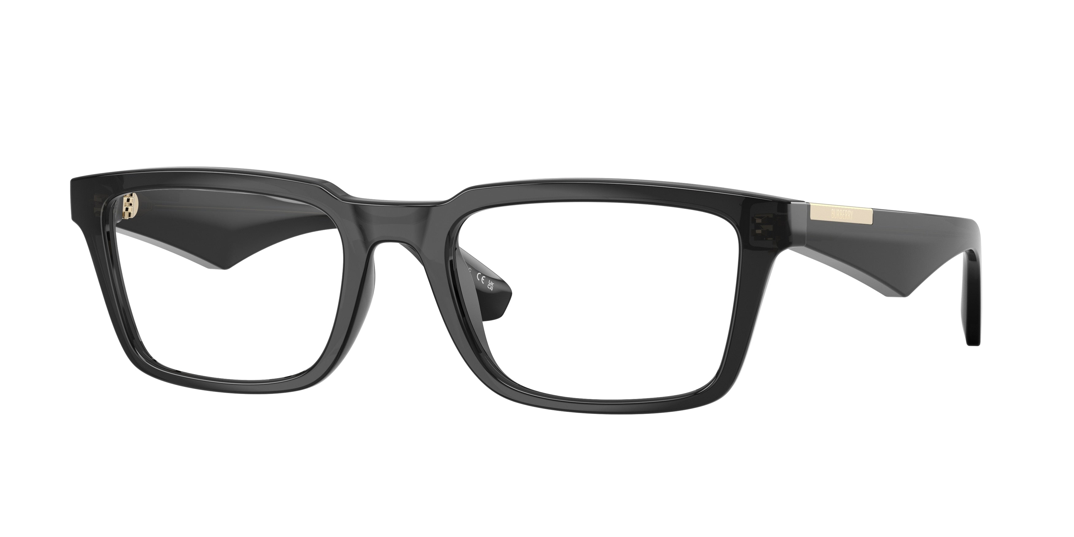 Burberry BE2428U Rectangle Eyeglasses  4112-Grey 54-145-20 - Color Map Grey