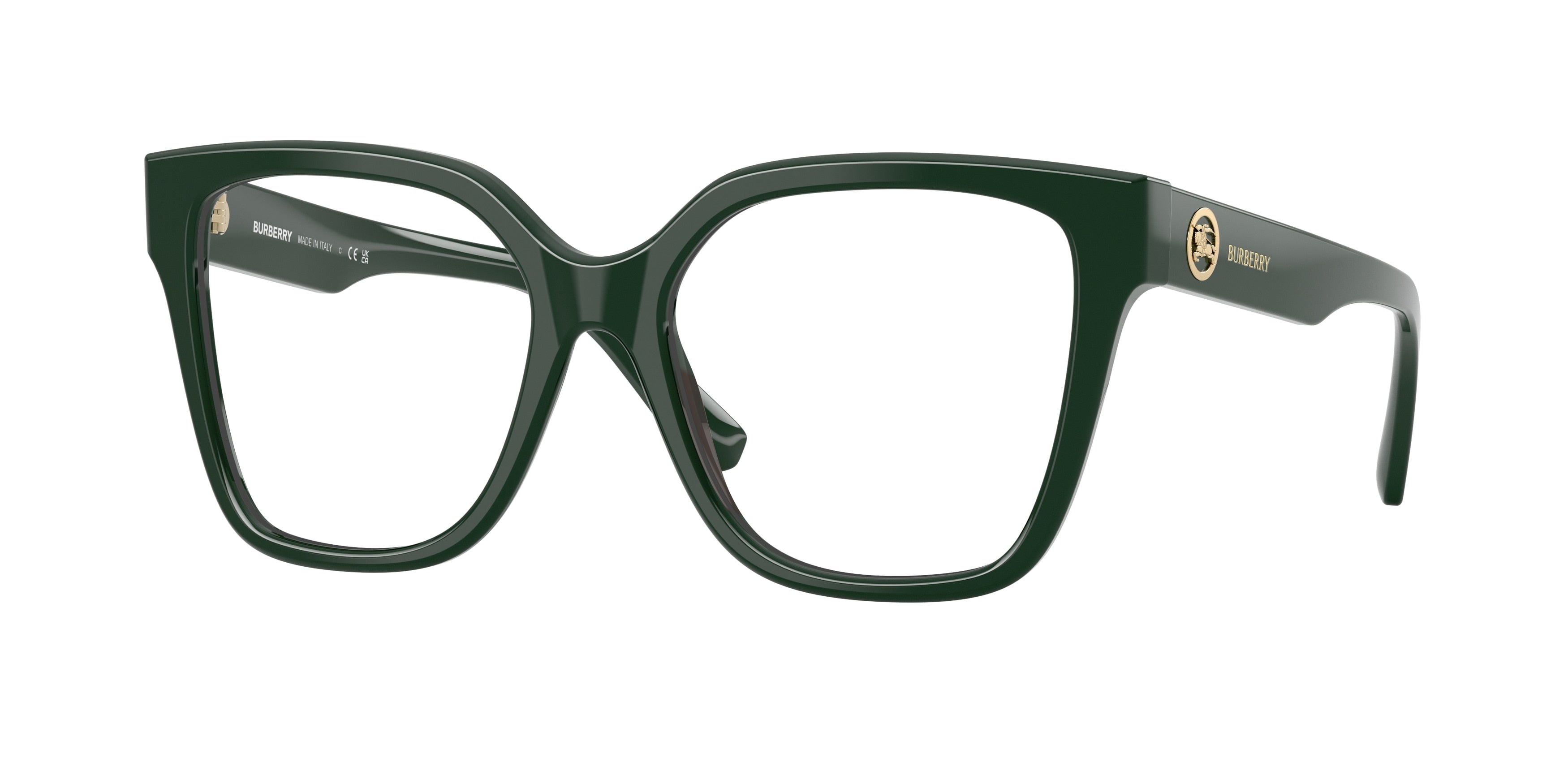 Burberry BE2443F Square Eyeglasses  4203-Green 53-140-17 - Color Map Green