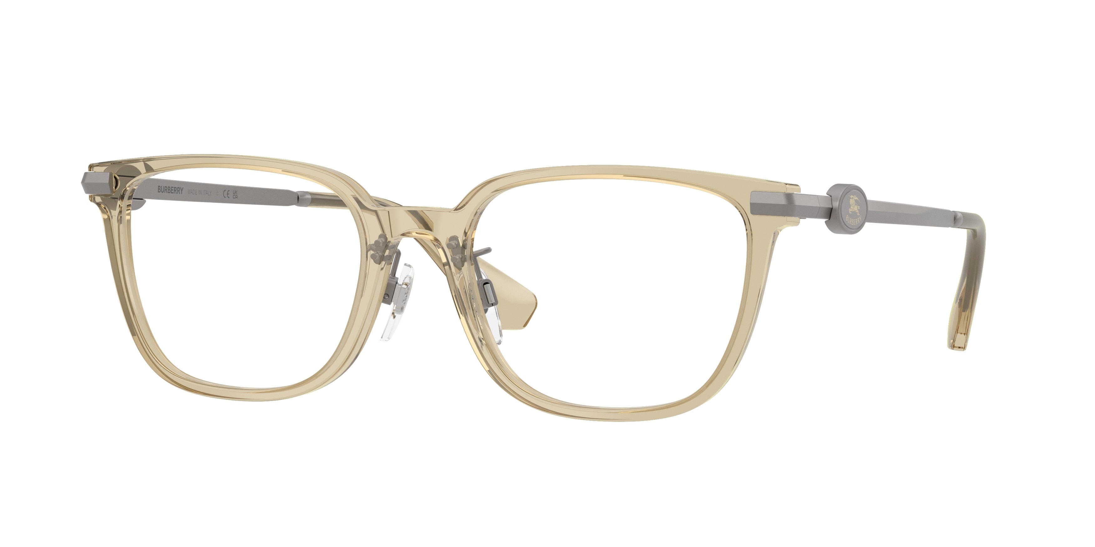 Burberry BE2459D Square Eyeglasses  4247-Beige 53-145-19 - Color Map Beige