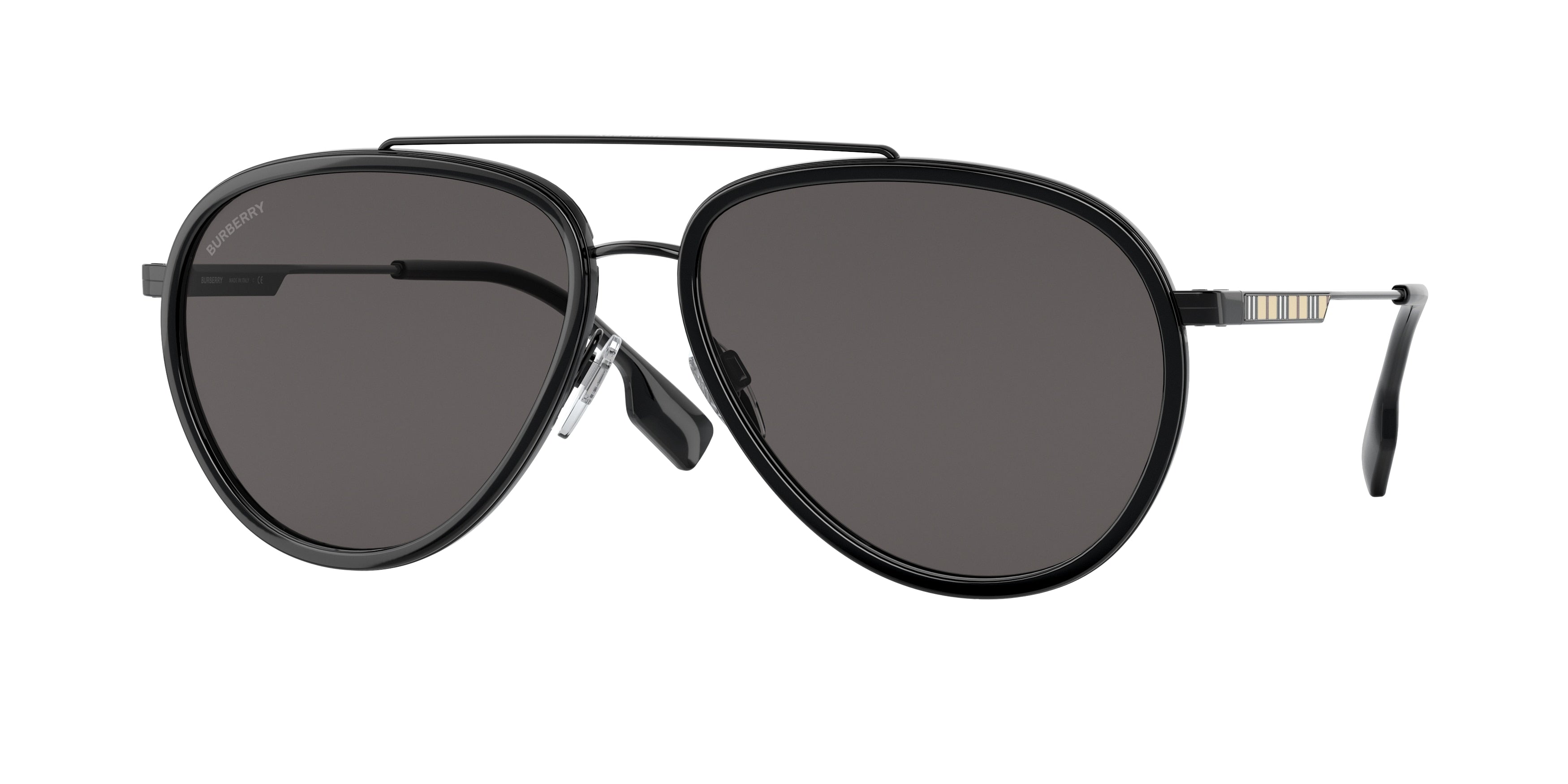 Burberry OLIVER BE3125 Pilot Sunglasses