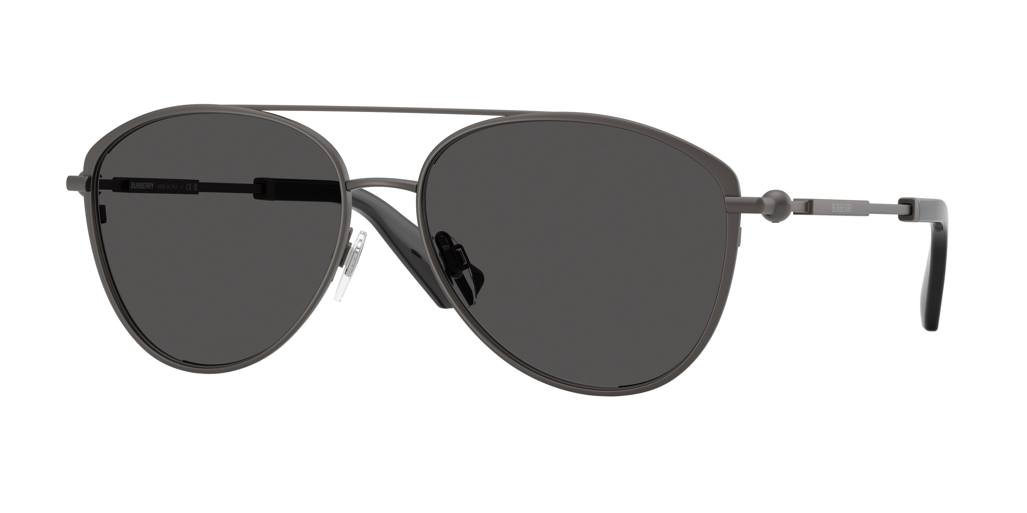 Burberry BE3157 Pilot Sunglasses  131687-Grigio 59-145-16 - Color Map Grey