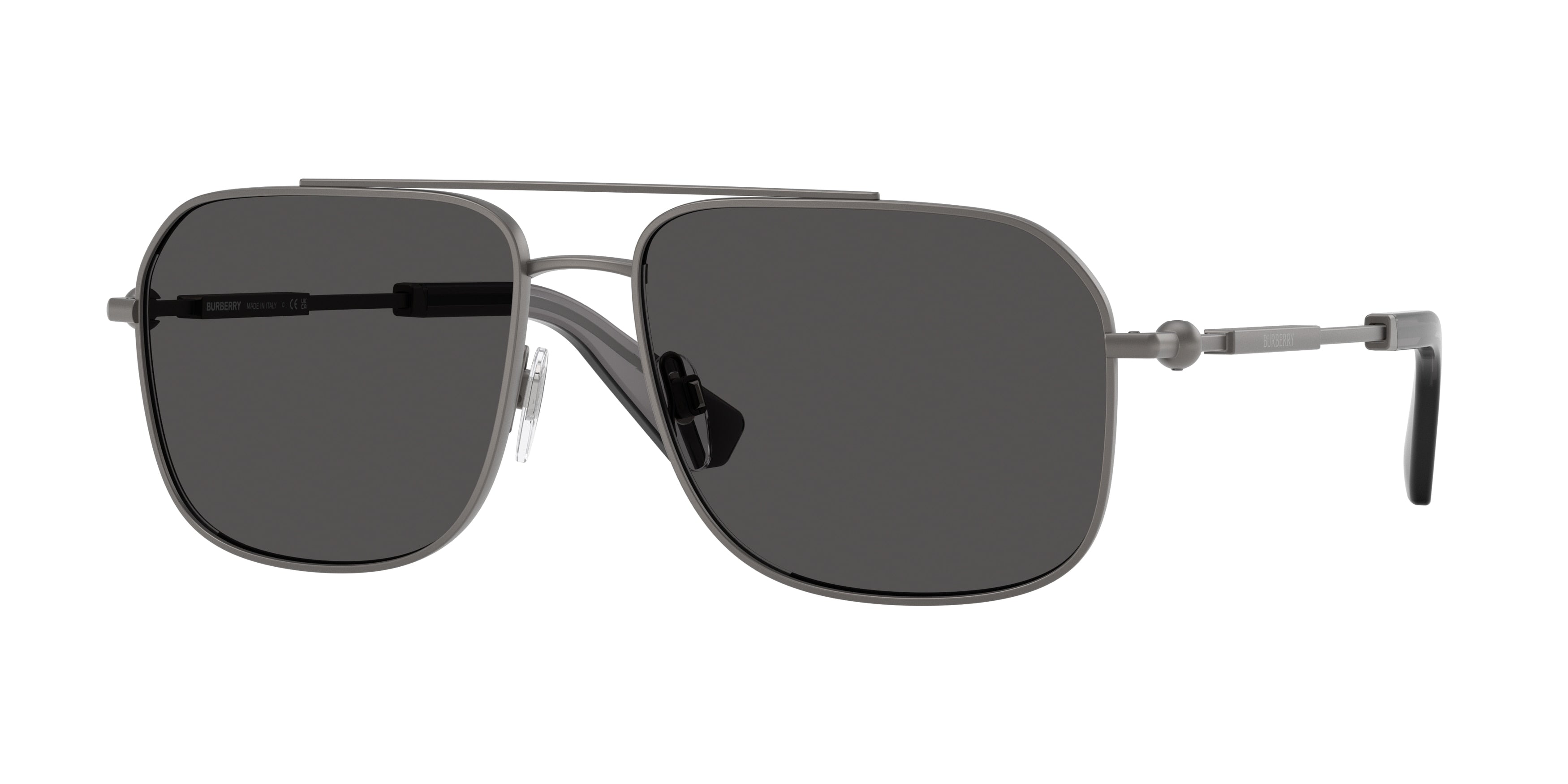 Burberry BE3159 Square Sunglasses  131687-Grey 59-145-16 - Color Map Grey