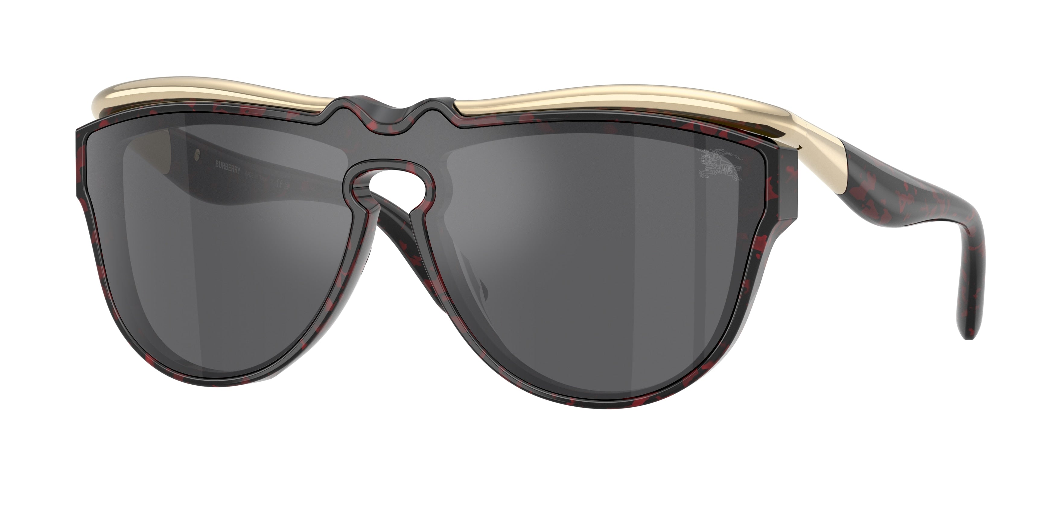 Burberry BE3162U Pilot Sunglasses  11096G-Red Havana 0-145-139 - Color Map Tortoise