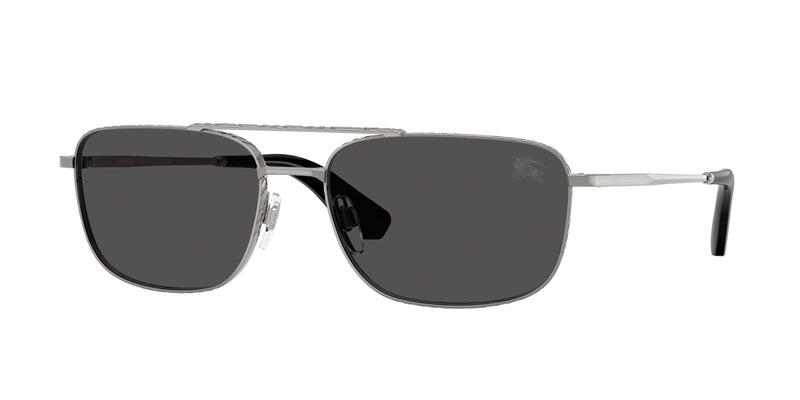 Burberry BE3170 Pilot Sunglasses  100387-Gunmetal 59-145-17 - Color Map Grey