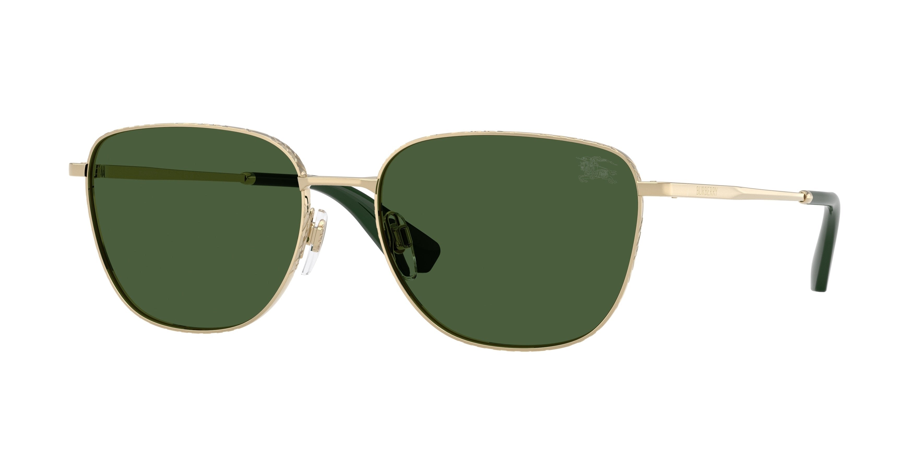 Burberry BE3171 Square Sunglasses  110971-Light Gold 57-145-17 - Color Map Gold