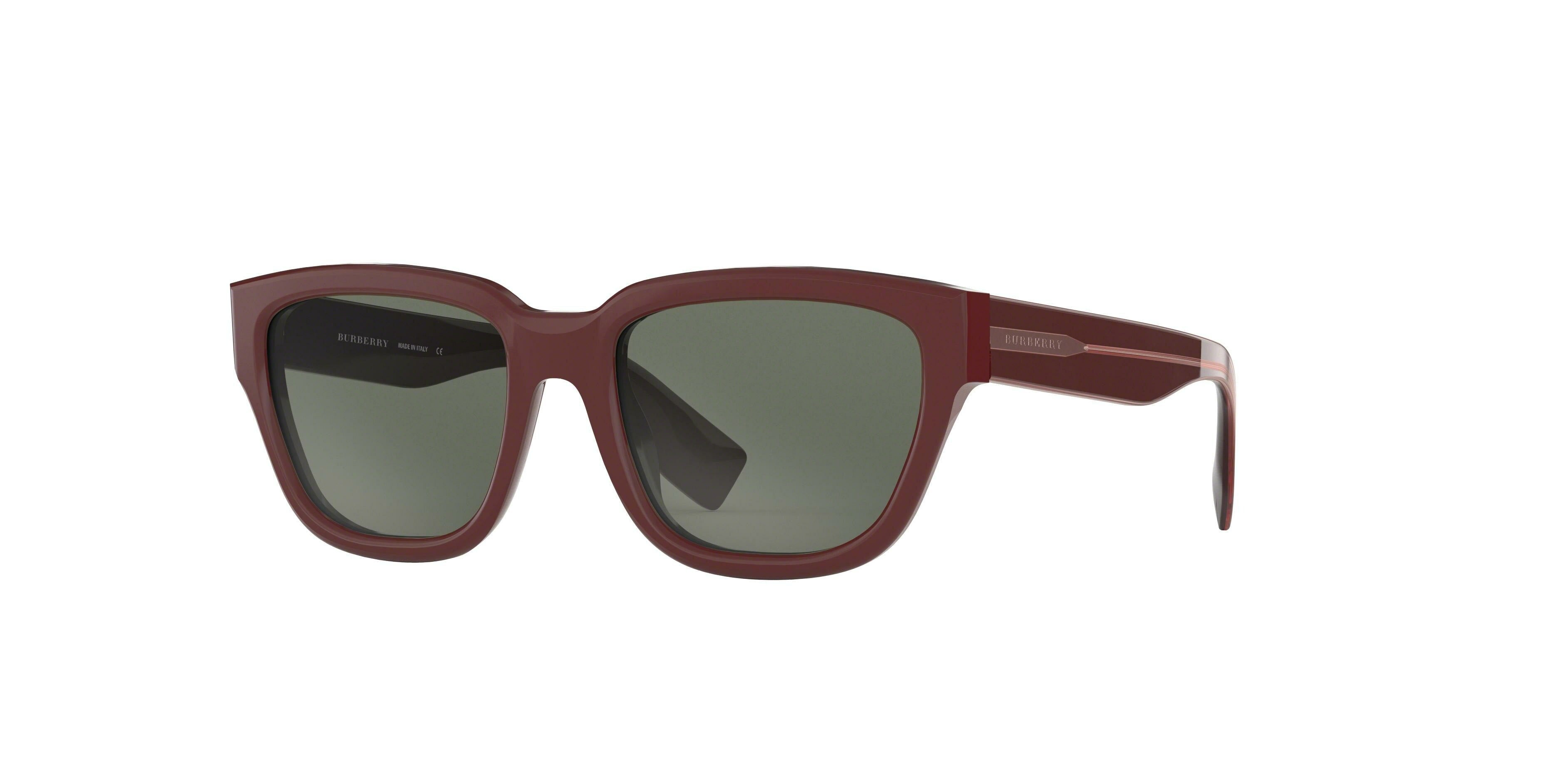 Burberry BE4277 Square Sunglasses  37603H-Bordeaux 54-140-19 - Color Map Red