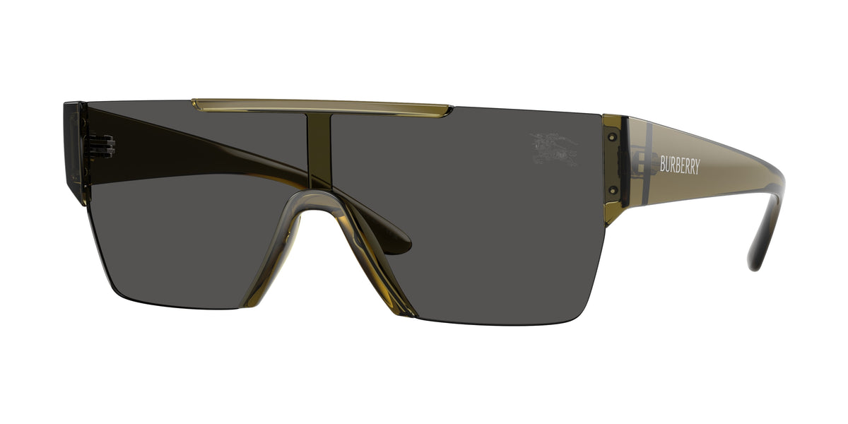 Burberry BE4291 Rectangle Sunglasses  424687-Green 38-140-138 - Color Map Green