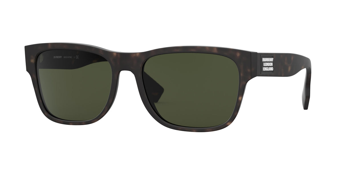 Burberry CARTER BE4309 Square Sunglasses  353671-Matte Dark Havana 57-145-17 - Color Map Tortoise