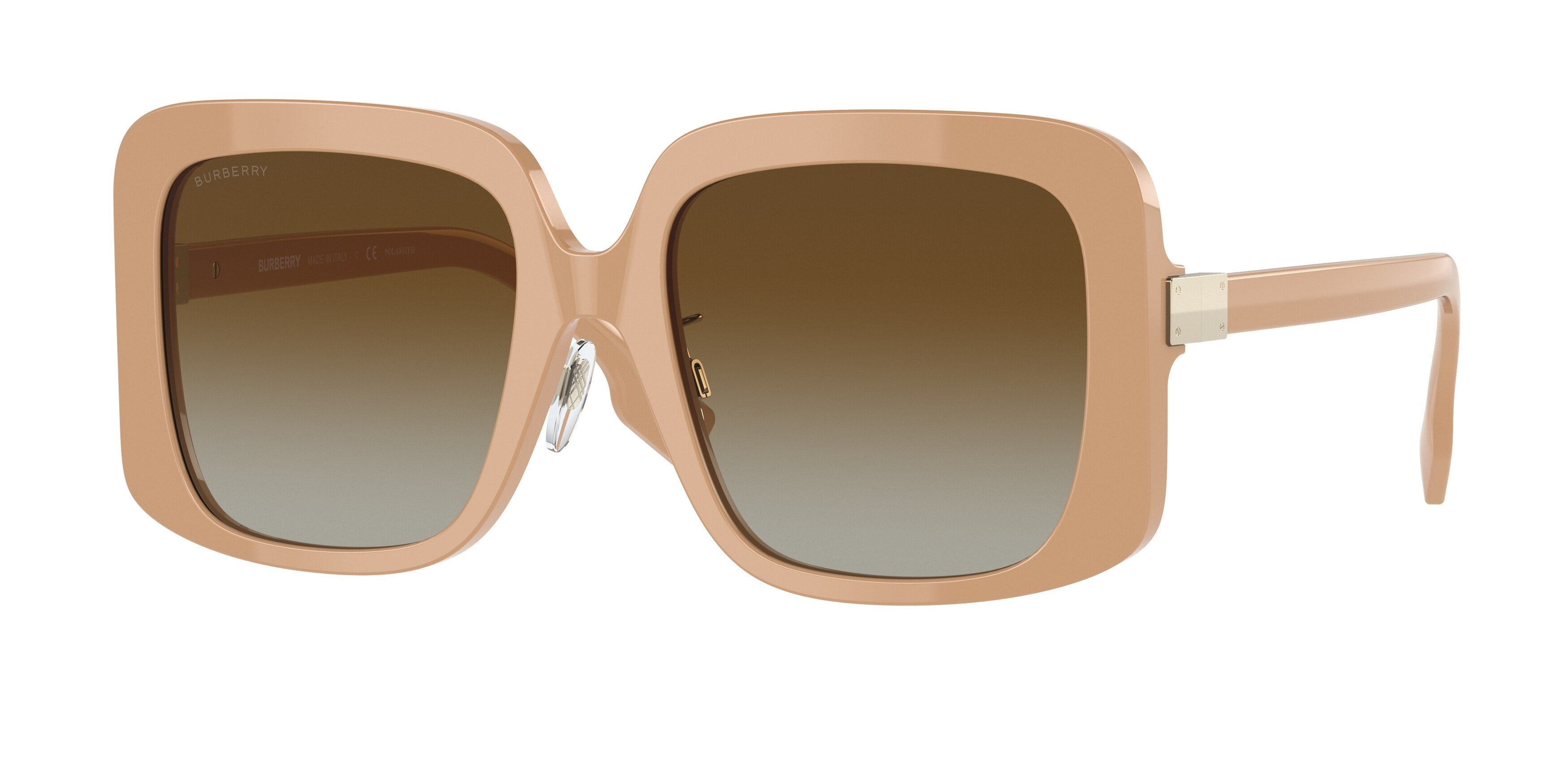 Burberry PENELOPE BE4363F Square Sunglasses  3990T5-Beige 55-140-19 - Color Map Beige