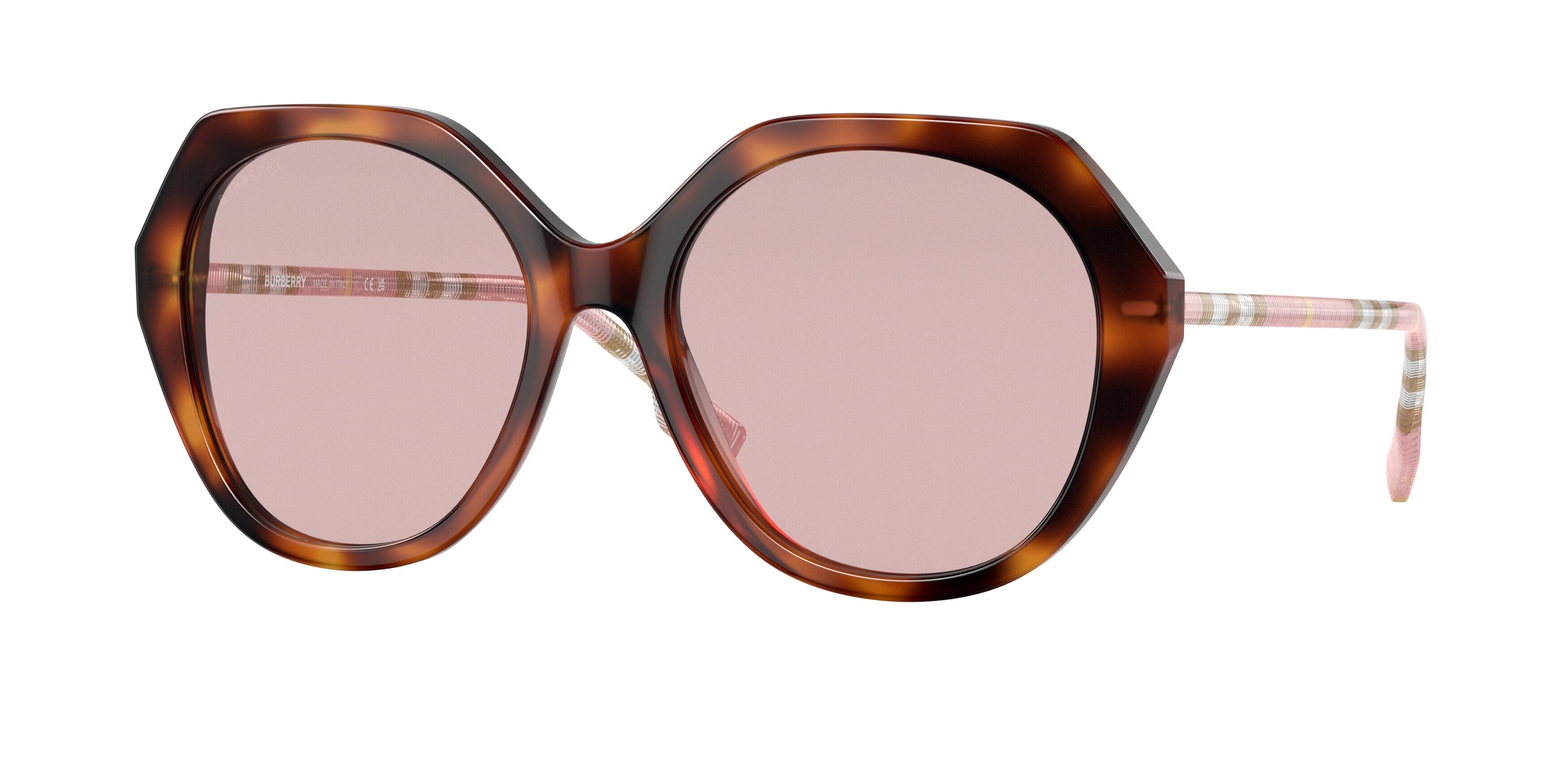 Burberry VANESSA BE4375F Irregular Sunglasses  4019/5-Light Havana 57-140-18 - Color Map Tortoise