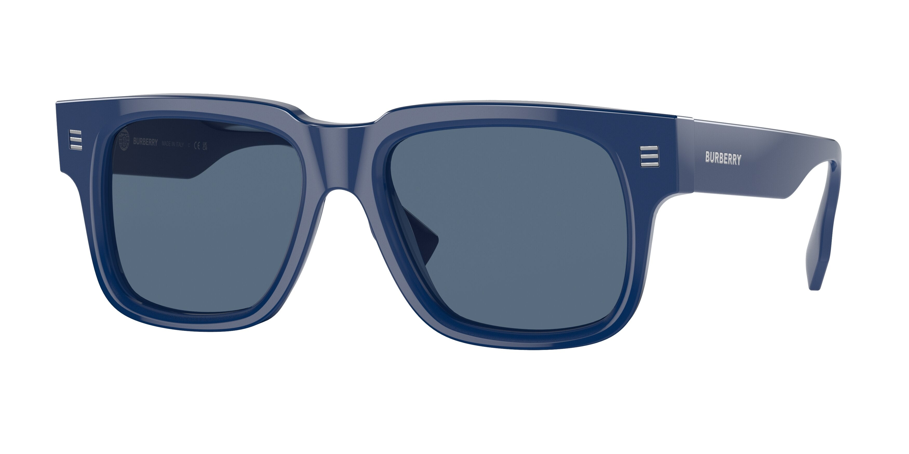 Burberry HAYDEN BE4394F Square Sunglasses  405880-Blue 54-150-18 - Color Map Blue