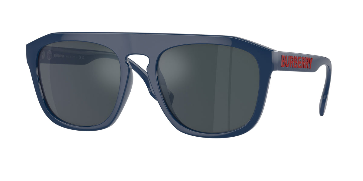 Burberry WREN BE4396U Square Sunglasses  405825-Blue 57-145-20 - Color Map Blue