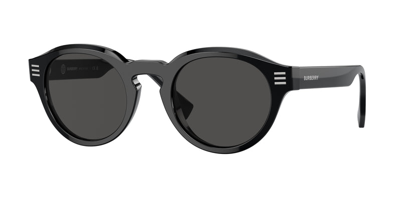 Burberry BE4404 Phantos Sunglasses  300187-Black 50-150-23 - Color Map Black