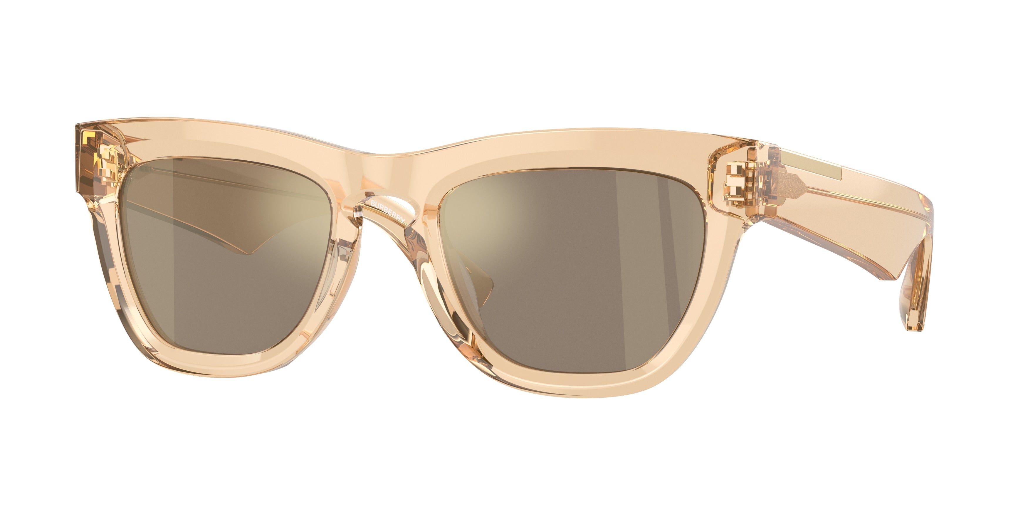 Burberry BE4415U Square Sunglasses  40635A-Brown 52-145-21 - Color Map Brown