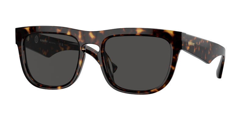 Burberry BE4431U Square Sunglasses  300287-Dark Havana 56-145-20 - Color Map Brown