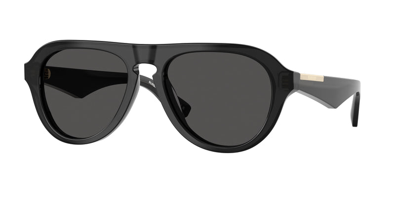 Burberry BE4437U Pilot Sunglasses  411287-Grey 55-145-18 - Color Map Grey