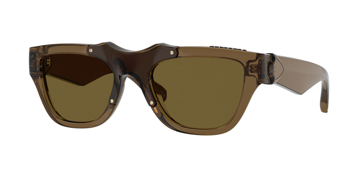 Burberry BE4445U Square Sunglasses  414373-Green 53-145-20 - Color Map Green