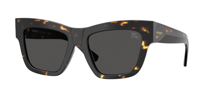 Burberry BE4449 Square Sunglasses  410687-Yellow Havana 52-140-19 - Color Map Tortoise