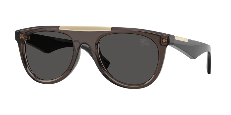 Burberry BE4452U Pilot Sunglasses  411287-Grey 53-145-21 - Color Map Grey