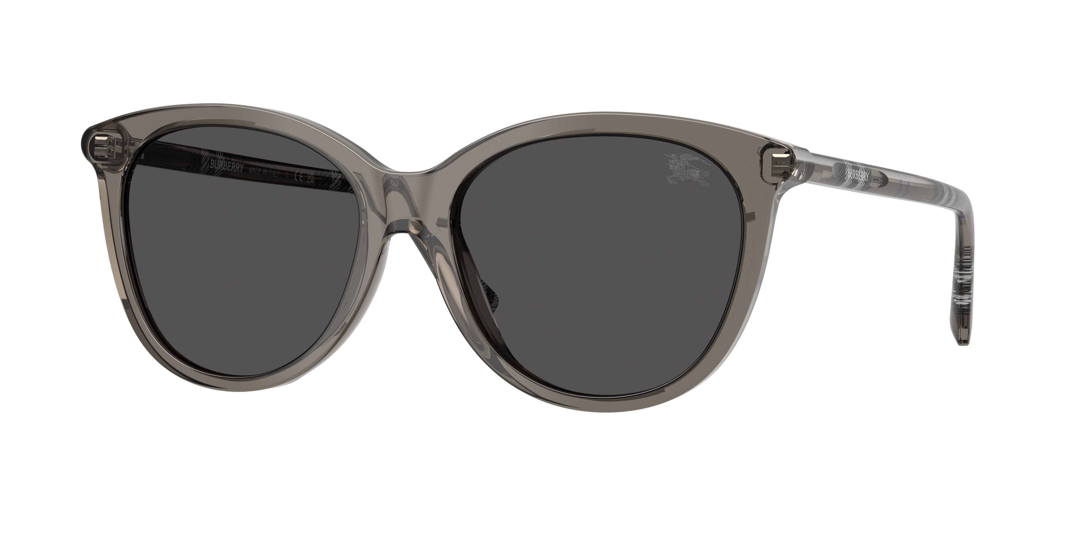 Burberry BE4455F Phantos Sunglasses  416087-Grey 55-140-17 - Color Map Grey
