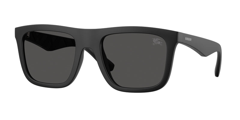 Burberry BE4458U Square Sunglasses  346487-Matte Black 55-145-21 - Color Map Black