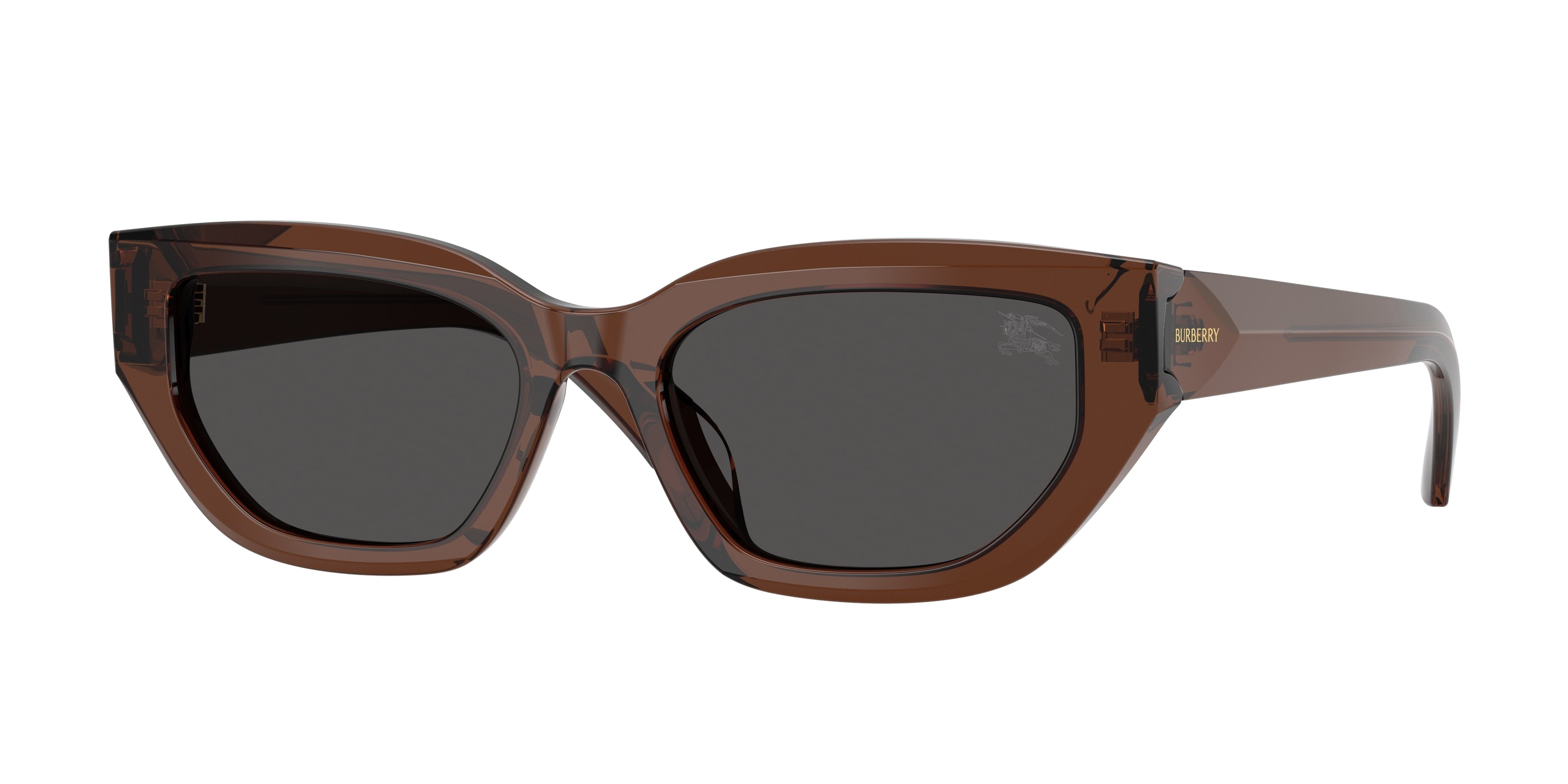 Burberry BE4463D Cat Eye Sunglasses  411687-Brown 54-140-18 - Color Map Brown
