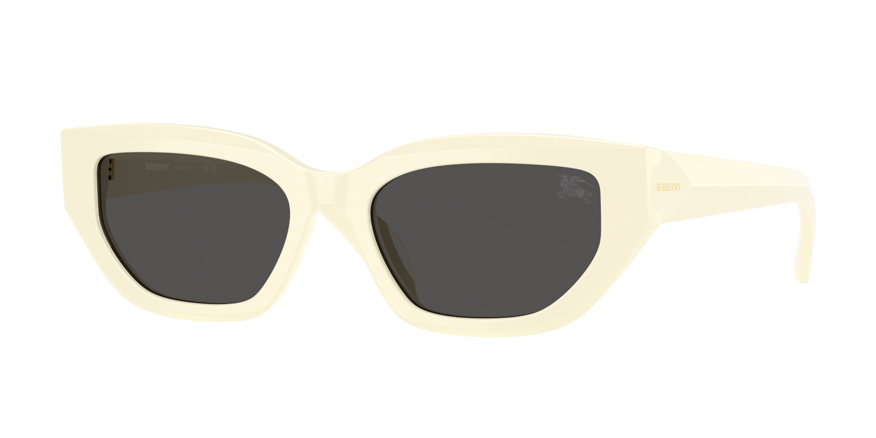 Burberry BE4463D Cat Eye Sunglasses  415887-White 54-140-18 - Color Map White