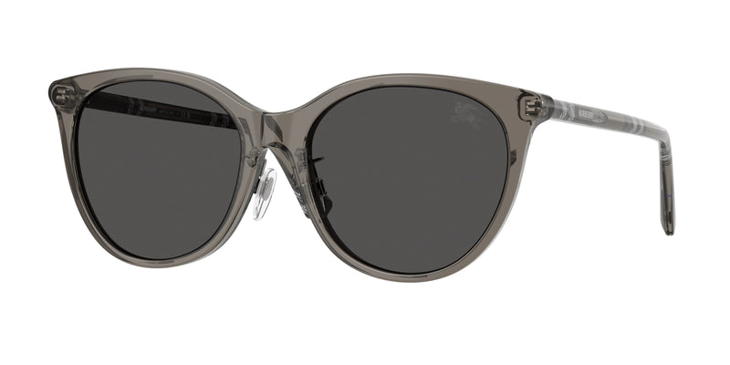 Burberry BE4464D Phantos Sunglasses  416087-Grey 56-145-18 - Color Map Grey