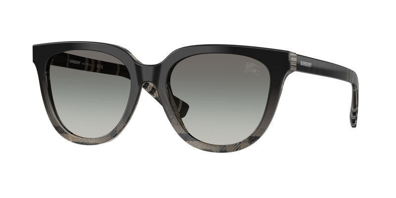Burberry BE4469 Phantos Sunglasses  420011-Grey Check 53-140-18 - Color Map Grey