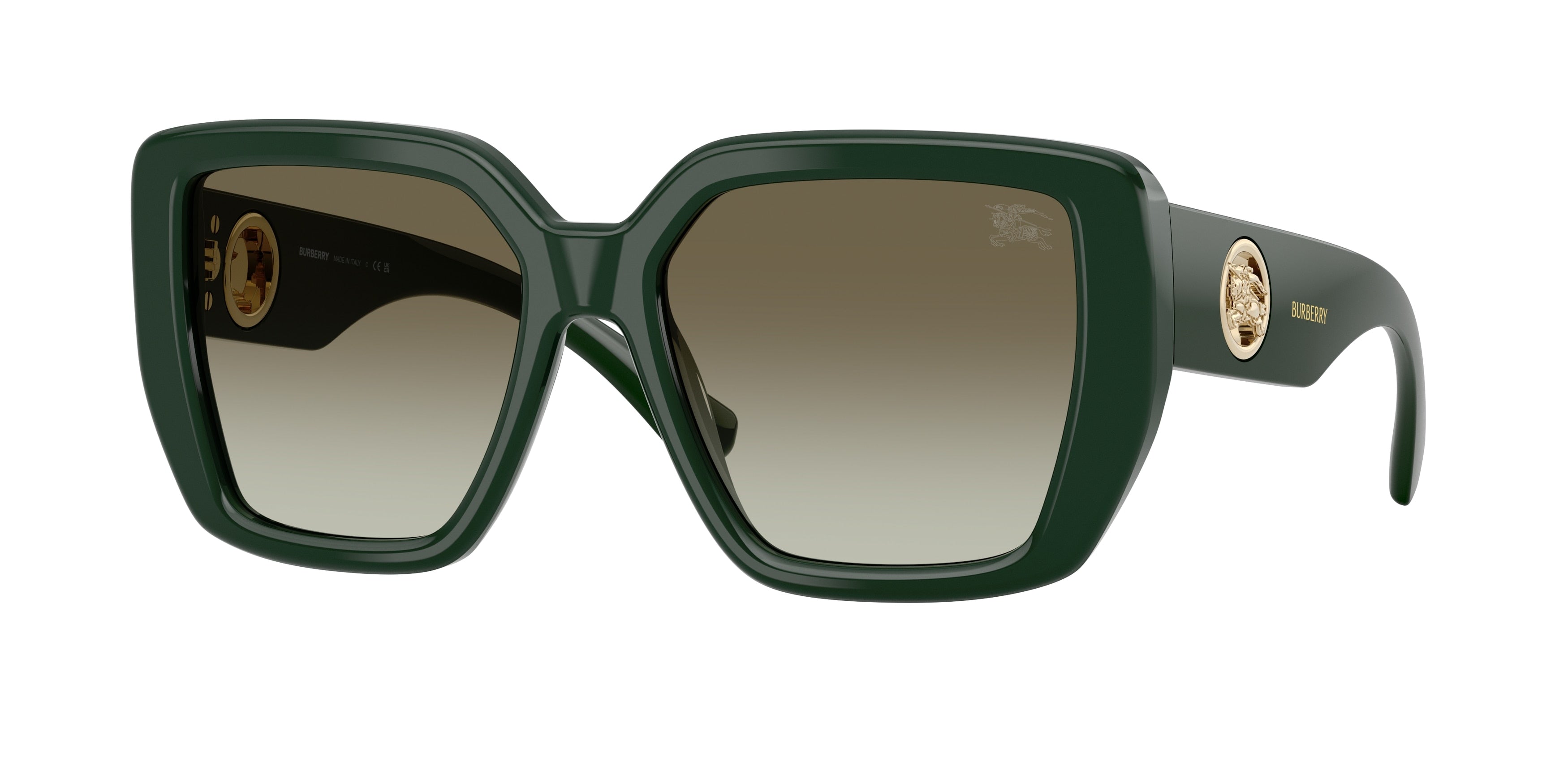 Burberry BE4471F Square Sunglasses  42038E-Green 54-140-17 - Color Map Green