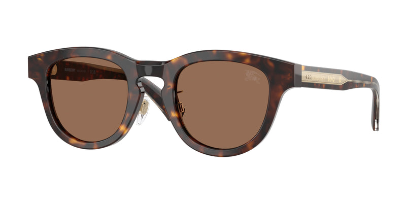 Burberry BE4477F Phantos Sunglasses  420573-Dark Havana 48-145-23 - Color Map Brown