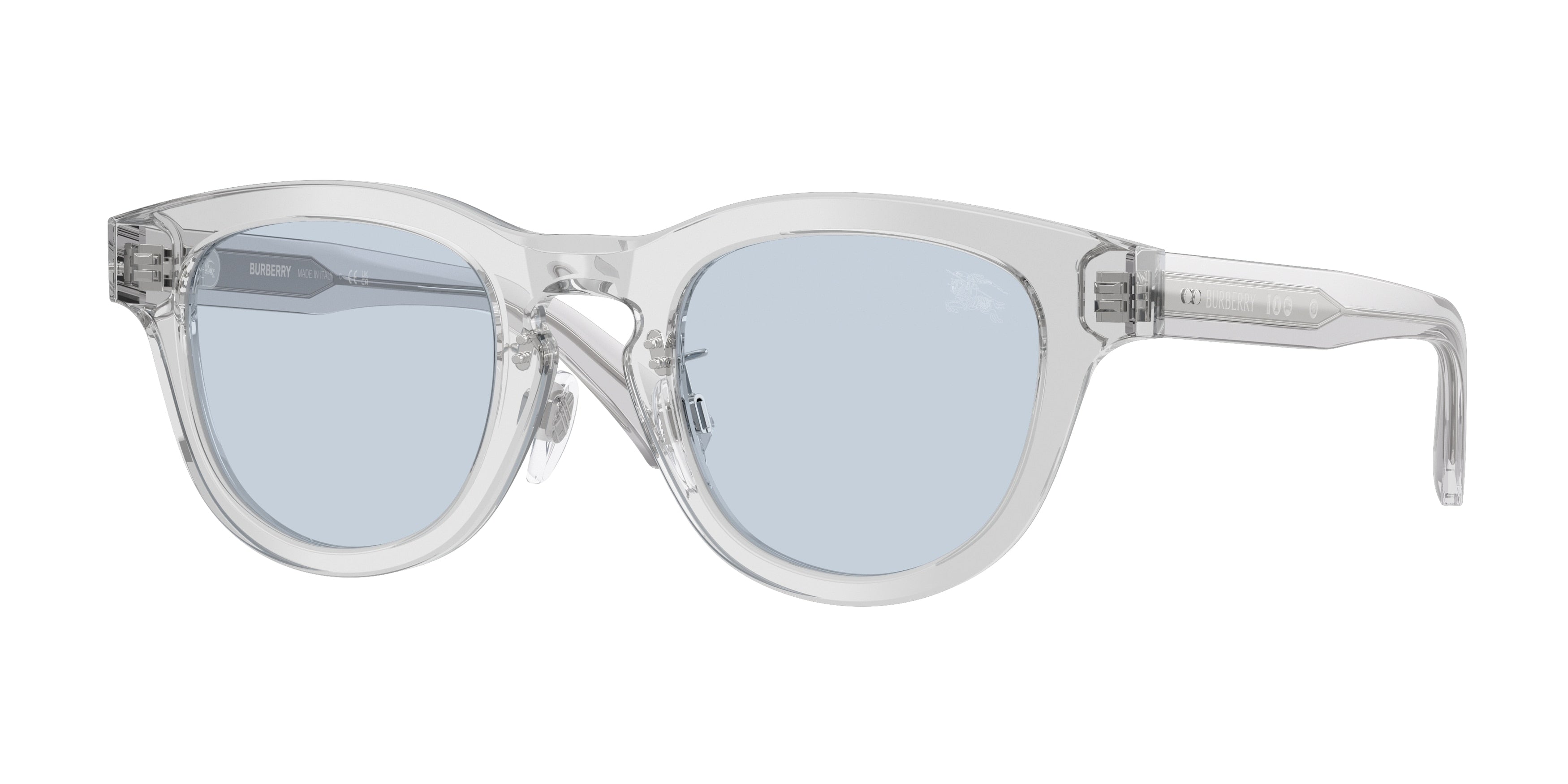 Burberry BE4477F Phantos Sunglasses  421072-Grey 48-145-23 - Color Map Grey