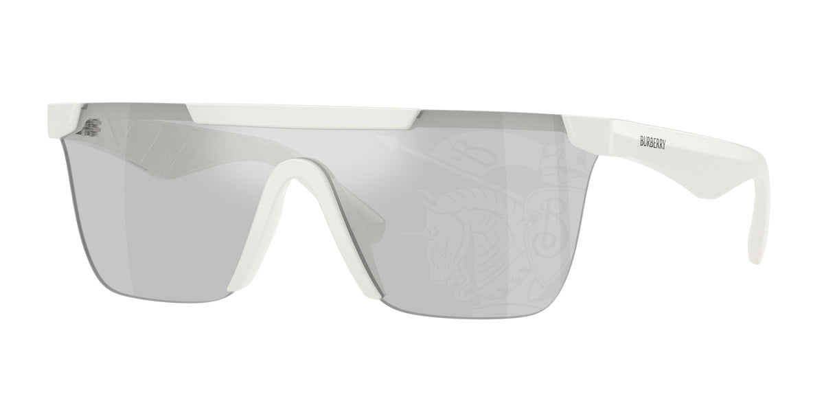Burberry BE4480D Rectangle Sunglasses  417269-White 0-145-141 - Color Map White