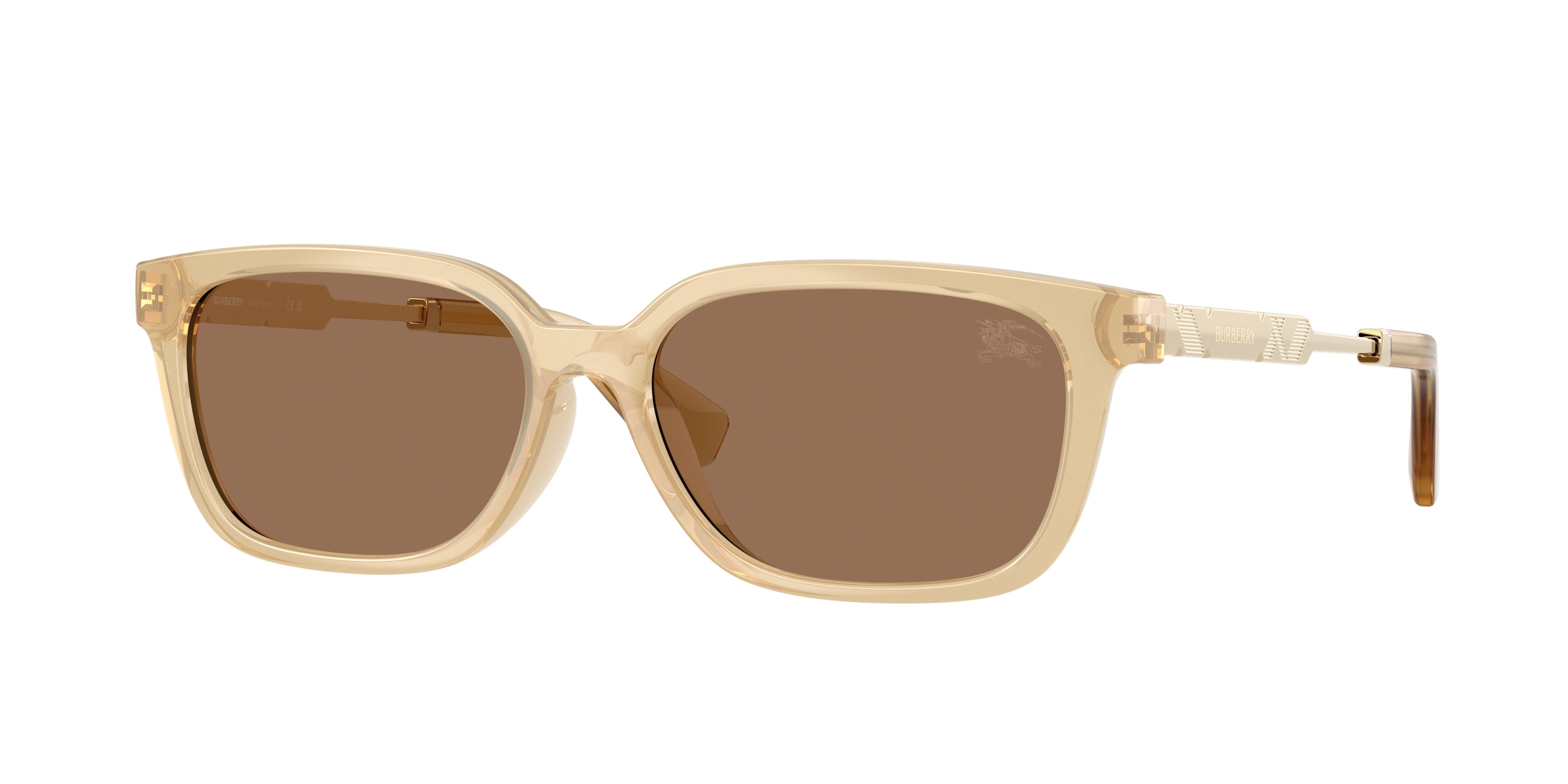 Burberry BE4481D Rectangle Sunglasses  419873-Yellow 54-145-15 - Color Map Yellow