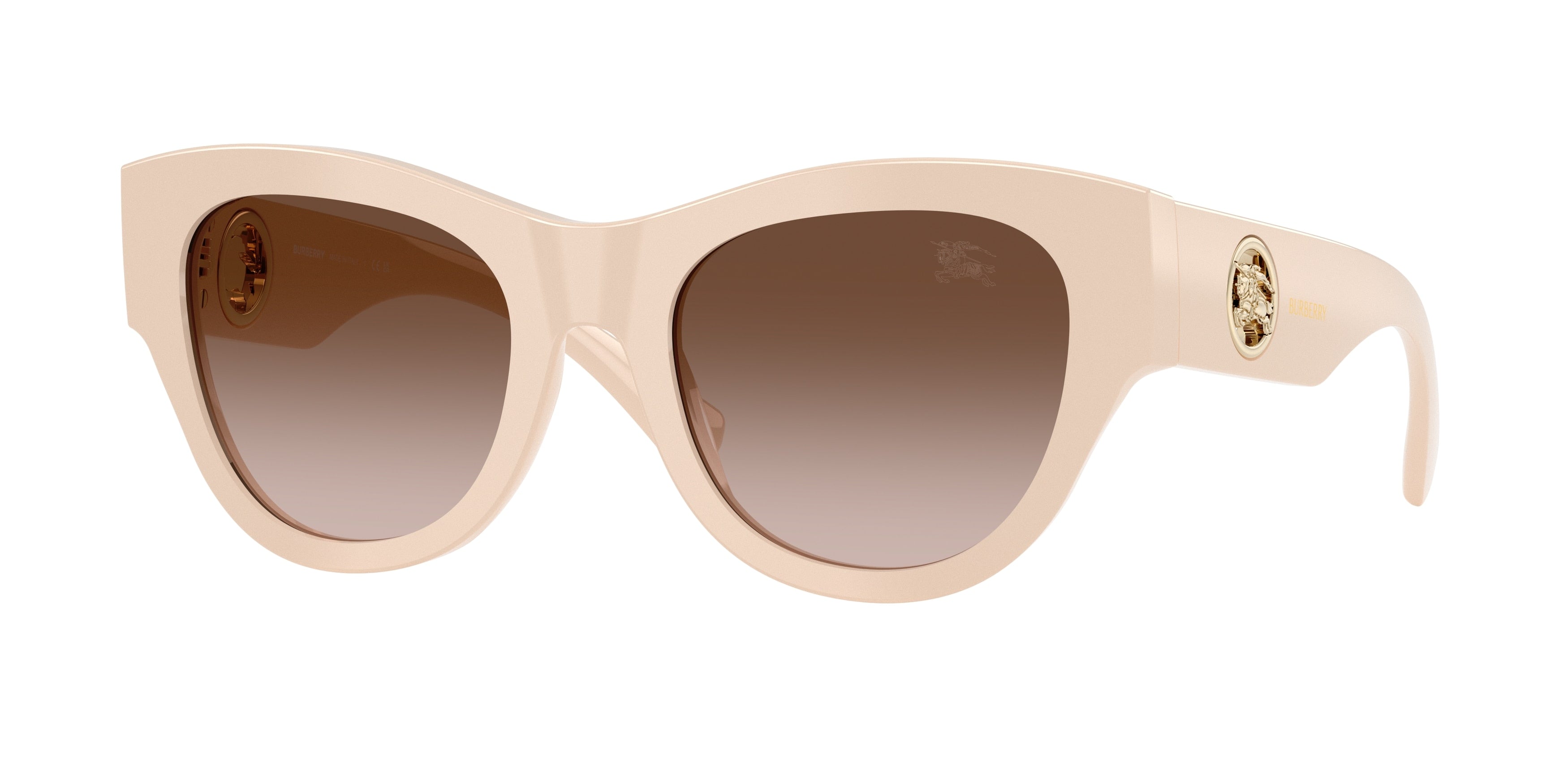 Burberry BE4491F Round Sunglasses  422313-Pink 52-140-20 - Color Map Pink