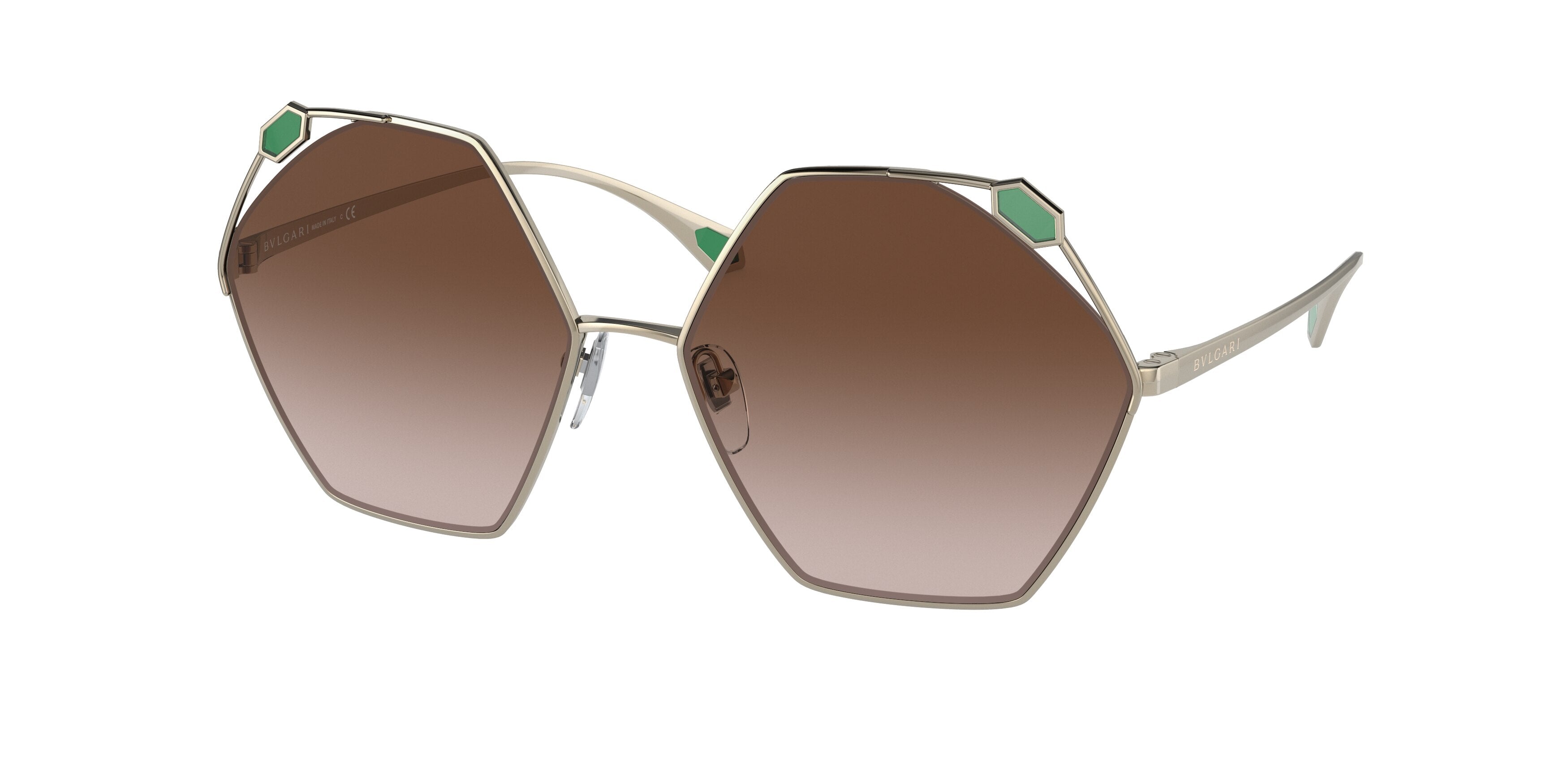 Bvlgari BV6160 Irregular Sunglasses
